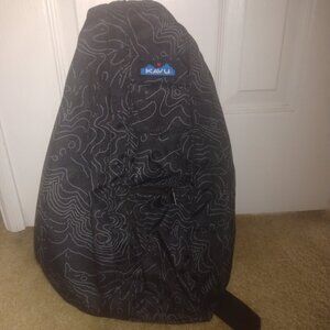 NWT Kavu Black Sling Bag
